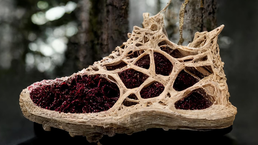Image via s.nich.ers Natural Progression: How Fungi is Shaping Up to be the Future of Footwear