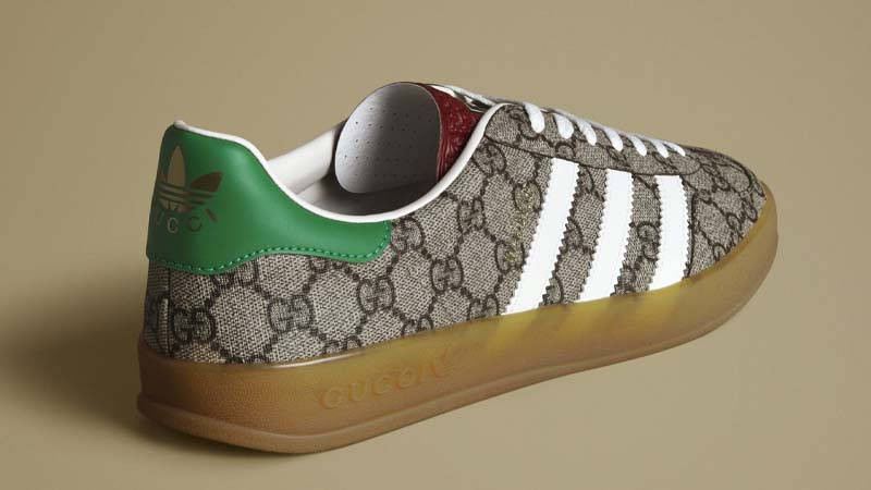 Gucci x adidas Gazelle Monogram Back
