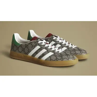 Gucci x adidas Gazelle Monogram | Where To Buy | IE2262 | The Sole