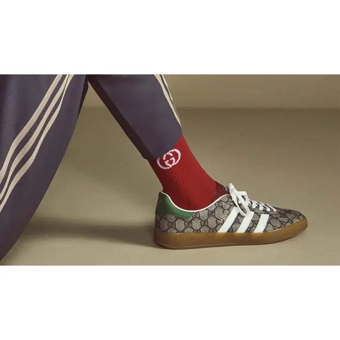 Gucci x adidas Gazelle Monogram | Where To Buy | IE2262 | The Sole 