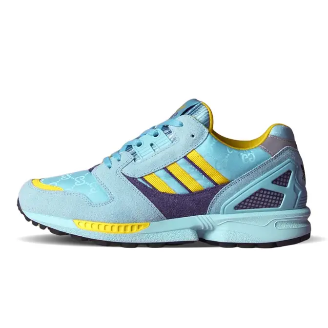 Gucci x adidas ZX 8000 Blue | Where To Buy | IE2267 | The Sole 