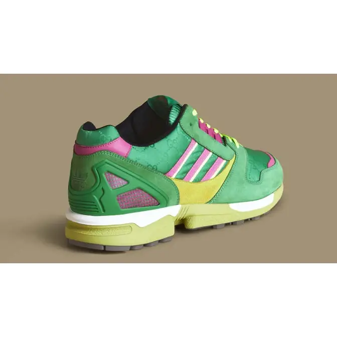 Gucci x adidas ZX 8000 Green Pink | Where To Buy | IE2270 | The 