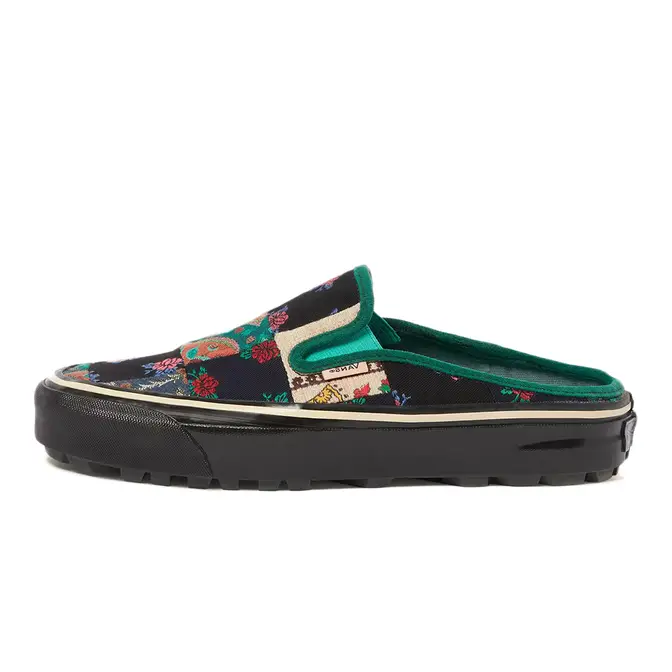 Gucci X Vans Og Mule Patchwork Floral | Where To Buy | 753479-Iscbb-0800 |  The Sole Supplier