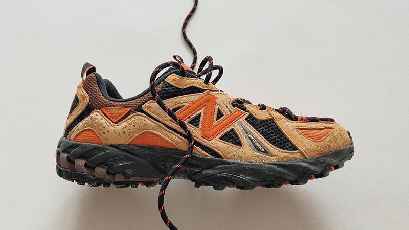 Joe Freshgoods x New Balance 610 Beneath the Surface Tan Orange