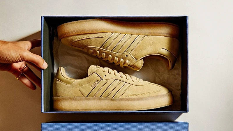 KITH x Clarks Originals x adidas Samba Tan | Where To Buy | ID7298