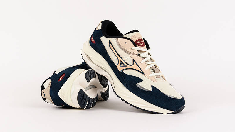 Mizuno Wave Rider Beta Insignia Blue Side