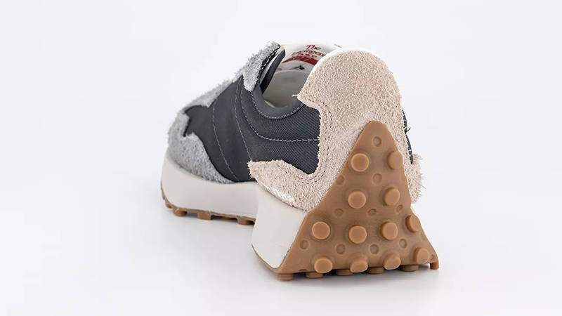 New Balance 327 Harbor Grey White Gum Back