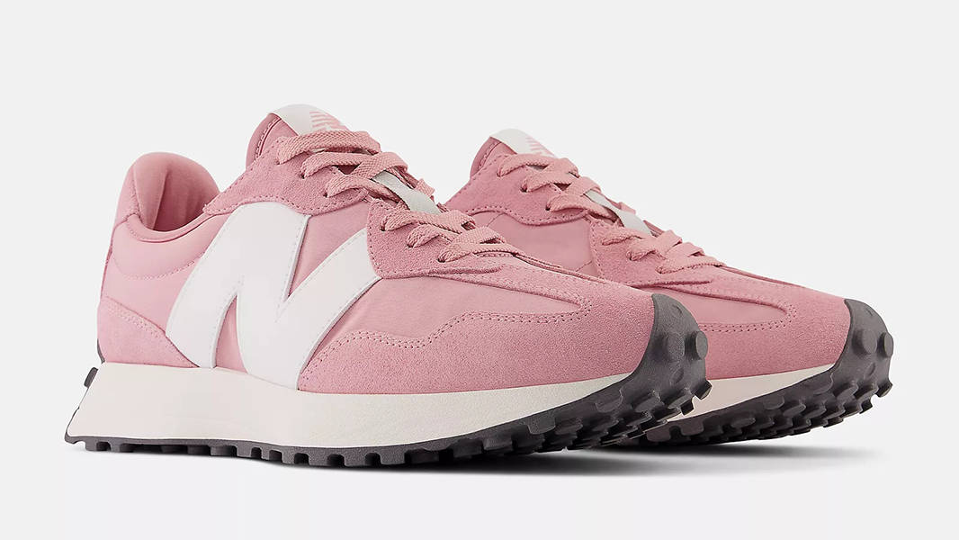 New Balance 327 Hazy Rose White U327ED Side