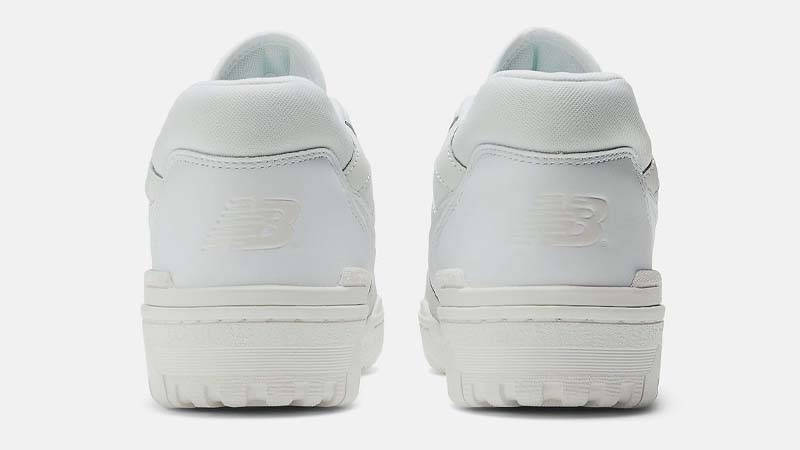 New Balance 550 White Grey Toe Back