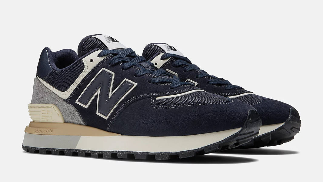 New Balance 574 Blue Navy U574LGBN Side