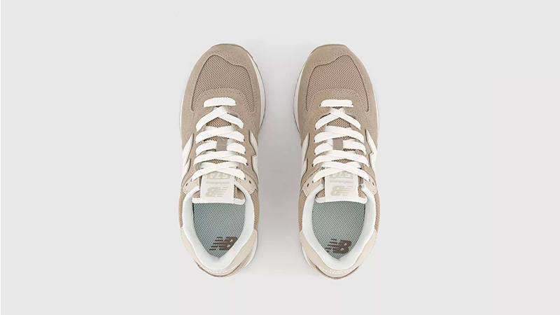 New Balance 574 Platform Driftwood Brown middle