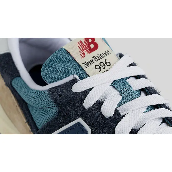 New balance 996 navy hot sale orange