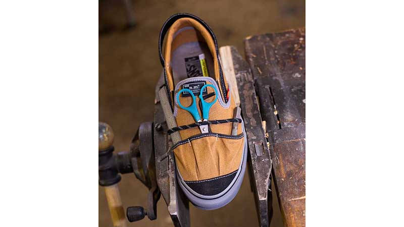 Nicole McLaughlin x Vans Slip-On Gardening Brown Top