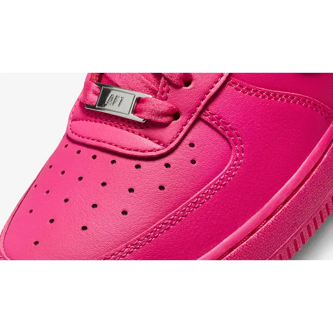 Nike nike air force 1 flyknit black multicolor Low Fireberry DD8959-600 Detail