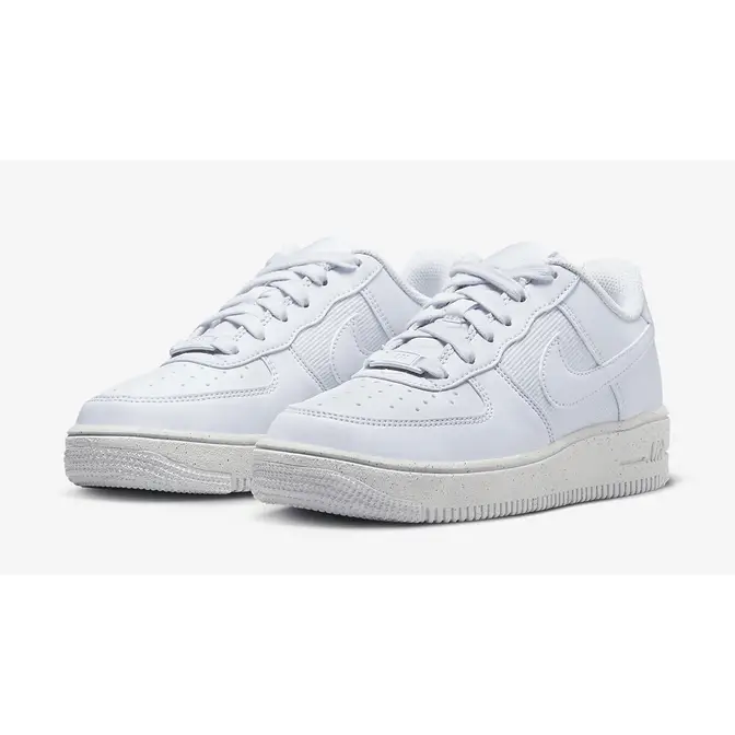 Nike Air Force 1 Low GS Crater Grey White | Where To Buy | DM1086-003 ...