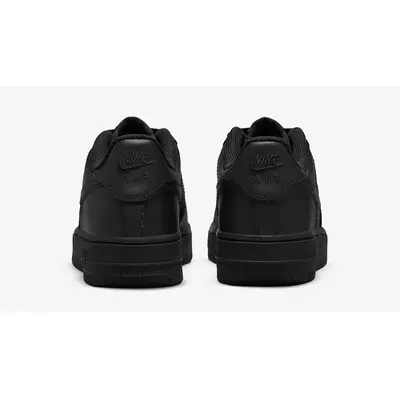 Nike Air Force 1 Low GS LE Triple Black DH2920-001 Back