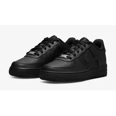 Nike Air Force 1 Low GS LE Triple Black DH2920-001 Side