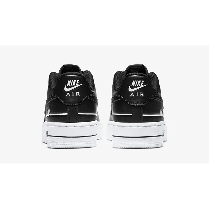 Nike Air Force 1 Low GS Double Air Black | Where To Buy | CJ4092-001 ...