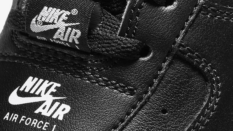 Nike Air Force Low GS Double Air Black Where To Buy CJ4092-001