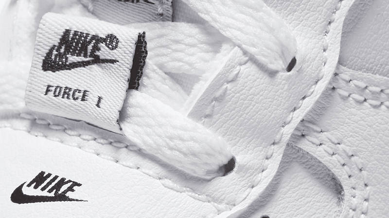 Nike Air Force 1 Low Toddler Double Air White CW0986-100 Detail