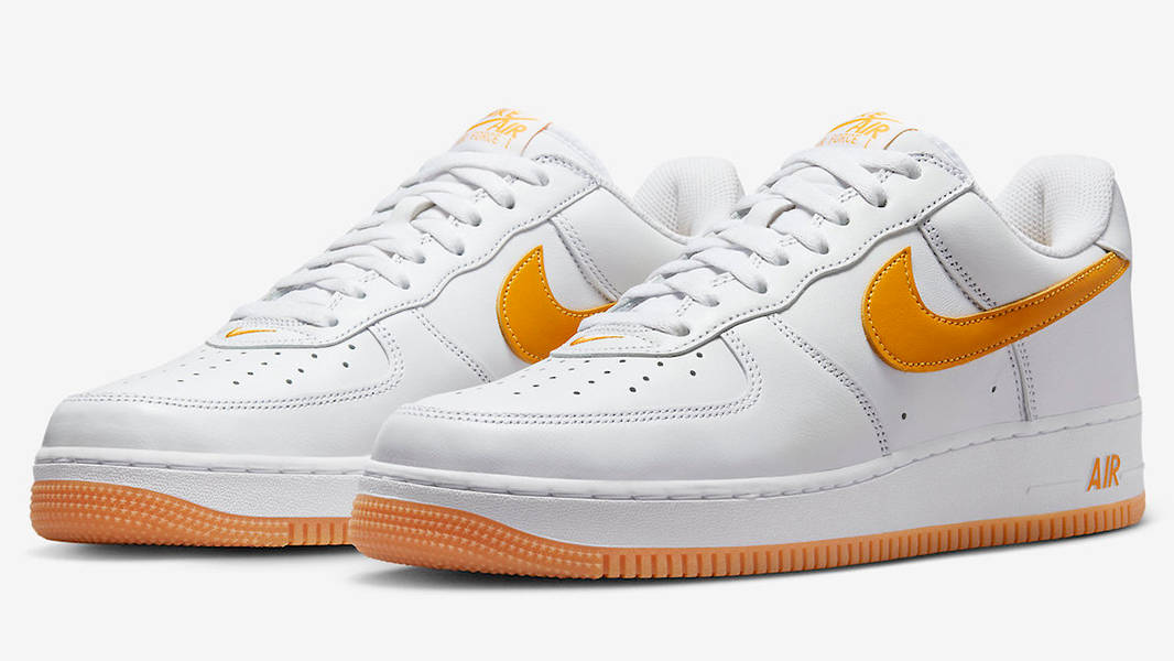 Nike Air Force 1 Low Waterproof White Gold FD7039-100 Side