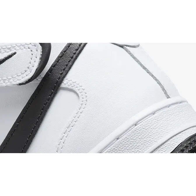 Nike Air Force 1 Mid GS White Black | Where To Buy | DH2933-103 | The ...