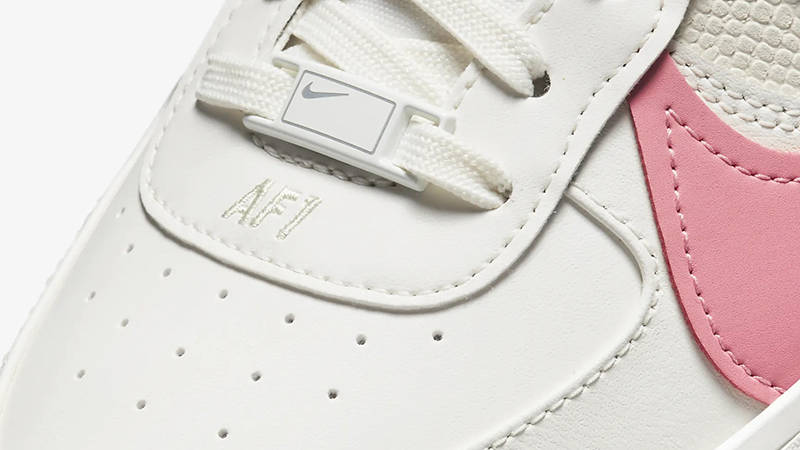 Nike Air Force 1 PLT.AF.ORM Sail Sea Coral DJ9946-105 Detail