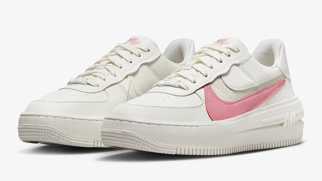 Nike Air Force 1 PLT.AF.ORM Sail Sea Coral DJ9946-105 Side