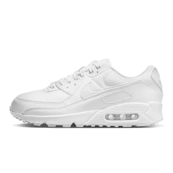 Nike Air Max 90 Next Nature Triple White | Where To Buy | DH8010-100 ...