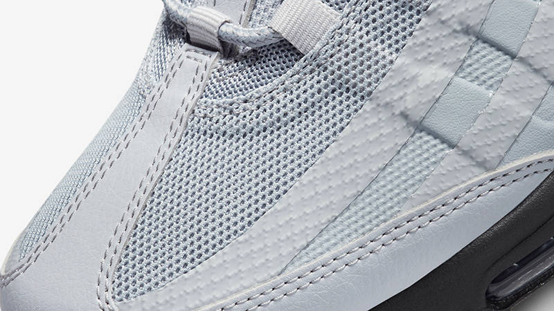 Nike Air Max 95 Ultra Wolf Grey Orange FD0662-001 Detail