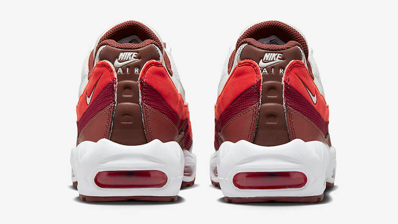 Nike Air Max 95 White Red DM0011-005 Back