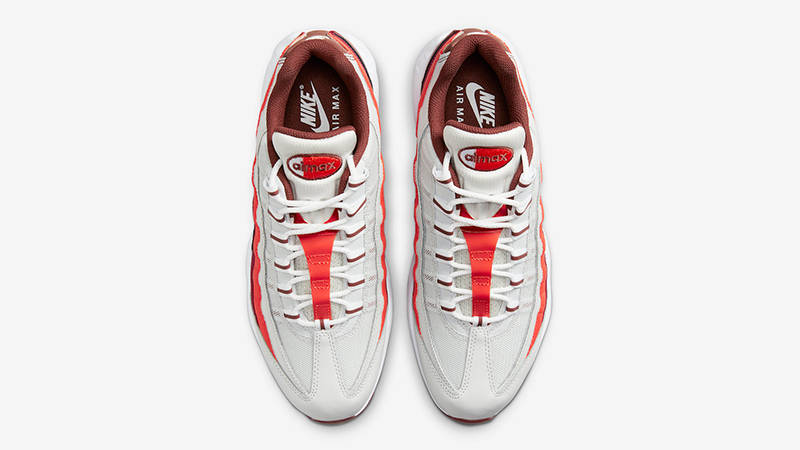 Nike Air Max 95 White Red DM0011-005 Top