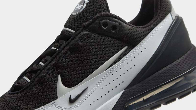 Nike Air Max Pulse Grey Black Closeup