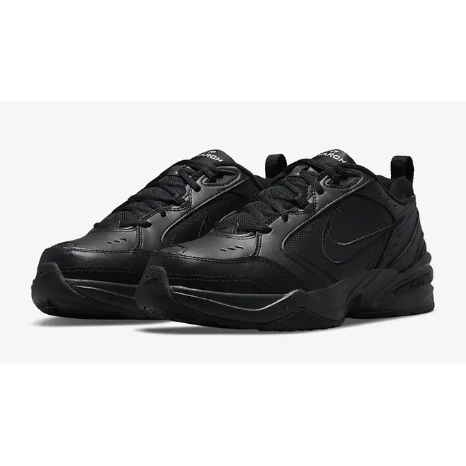 Nike Air Monarch 4 Black (Extra Wide) 416355-001 Side