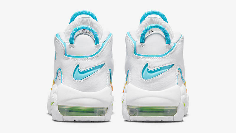 Nike Air More Uptempo GS White Multi FJ4624-100 Back