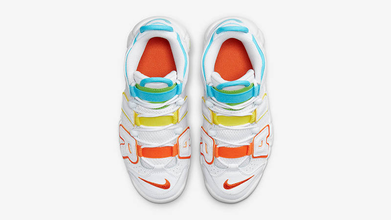 Nike Air More Uptempo GS White Multi FJ4624-100 Top