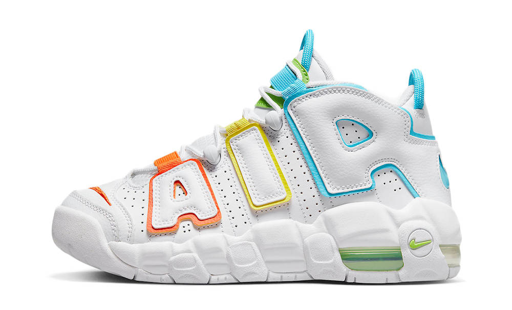 Nike Air More Uptempo GS White Multi