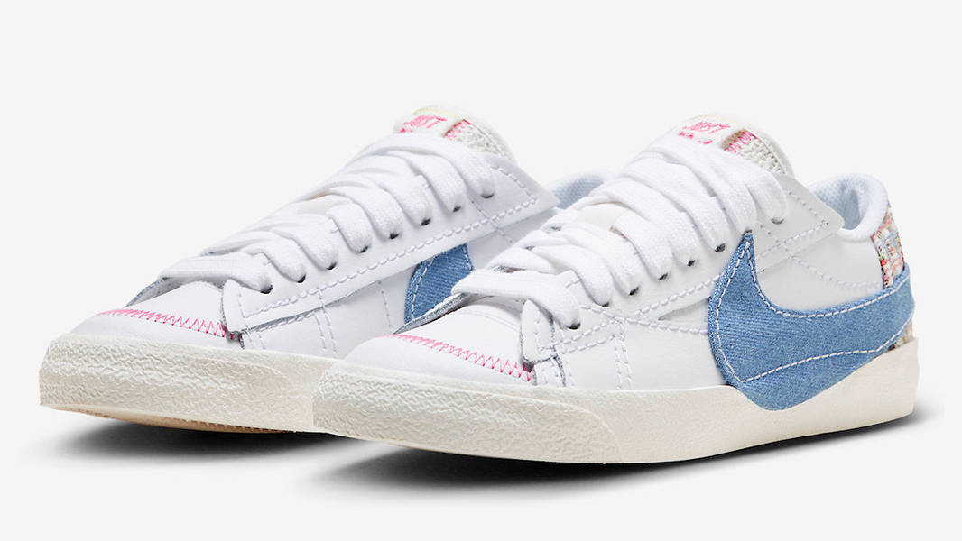 nike denim blazers