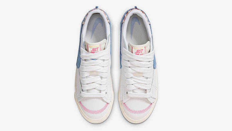 Nike Blazer Low Jumbo Denim Swoosh FJ7741-141 Top