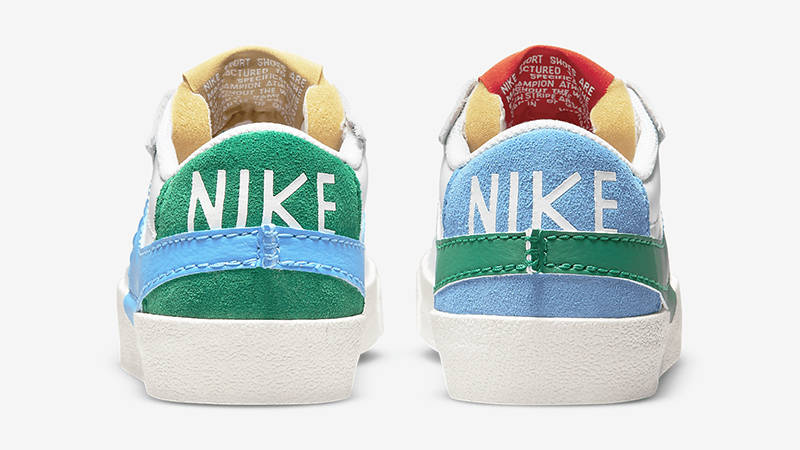 Nike Blazer Low Jumbo White University Blue DQ1470-100 Back