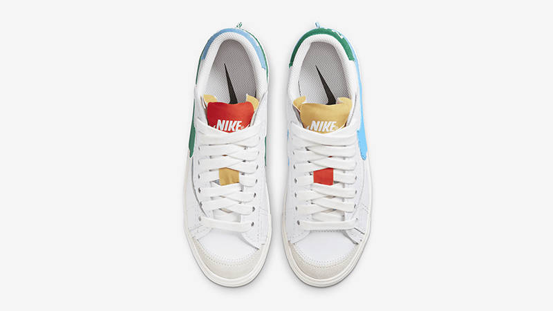 Nike Blazer Low Jumbo White University Blue DQ1470-100 Top