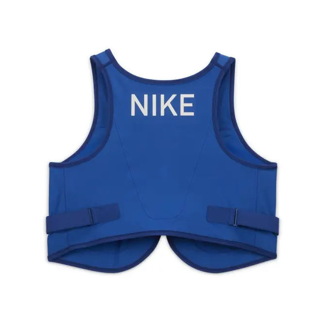 Nike Dri-FIT x Ambush Lux Bra Blue Backside Mockup