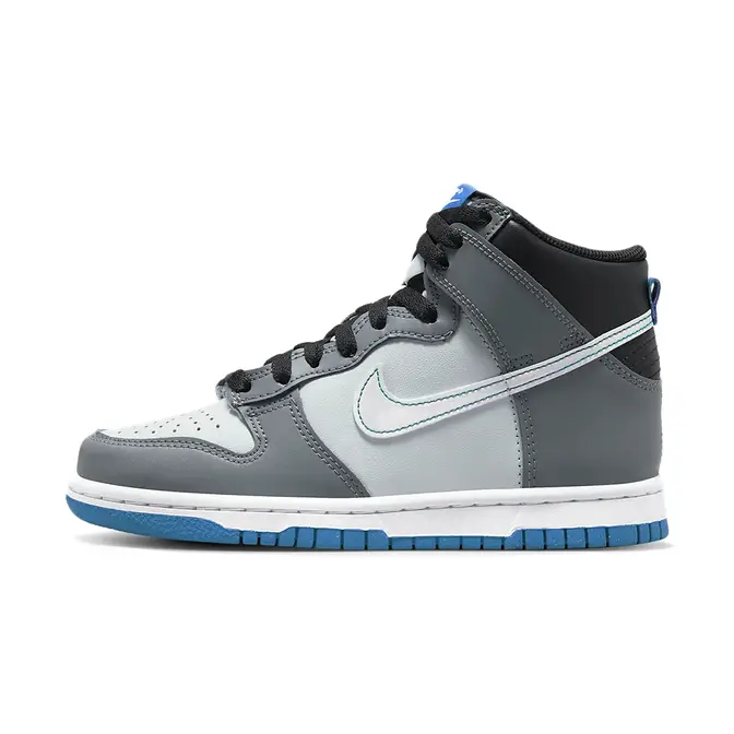 Nike Dunk High GS Cool Grey Blue | Where To Buy | DB2179-007 | The Sole ...