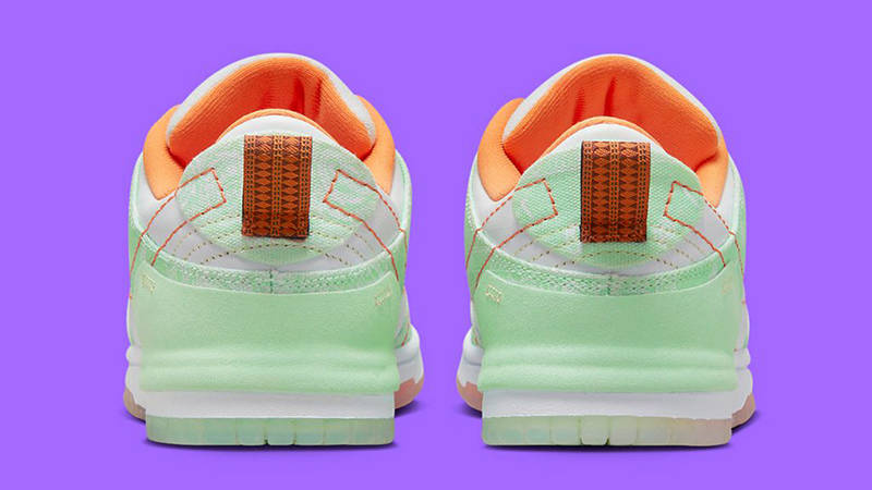 Nike Dunk Low Disrupt 2 Bright Green Paisley Back