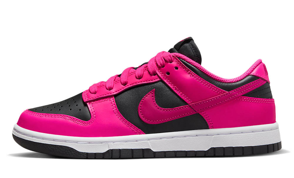 Nike Dunk Low Fireberry Black