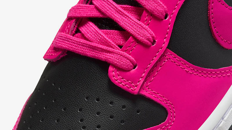 Nike Dunk Low Fireberry Black DD1503-604 Detail