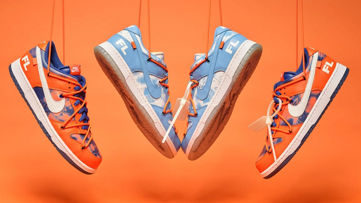 Sotheby's Set to Auction Eight Pairs of Nike kids Dunk Low 'Virgil Abloh™ x Futura Laboratories - Starting at just $1