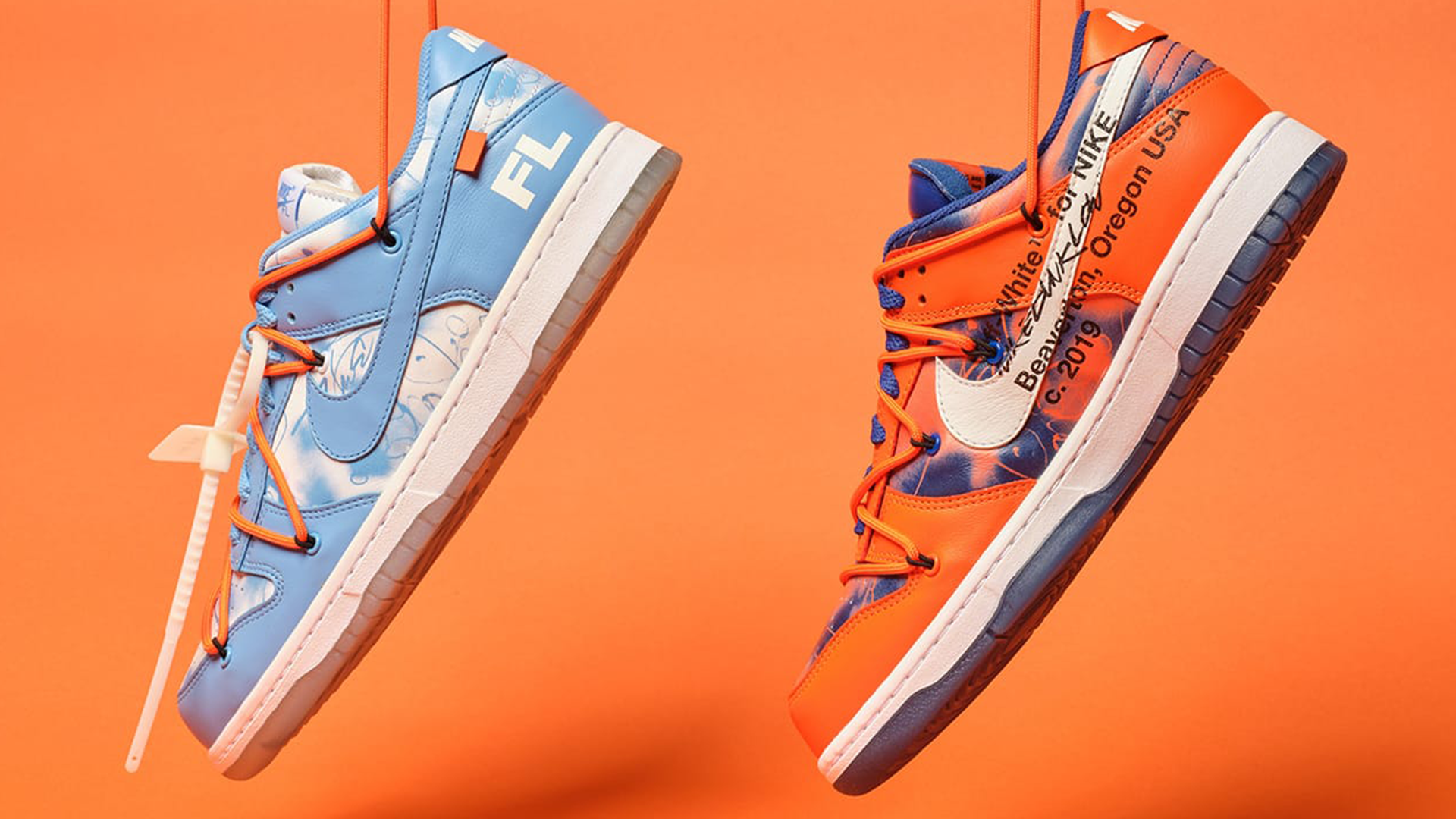 Sotheby's Set to Auction Eight Pairs of Nike Dunk Low 'Virgil Abloh™ x Futura Laboratories - Starting at just $1