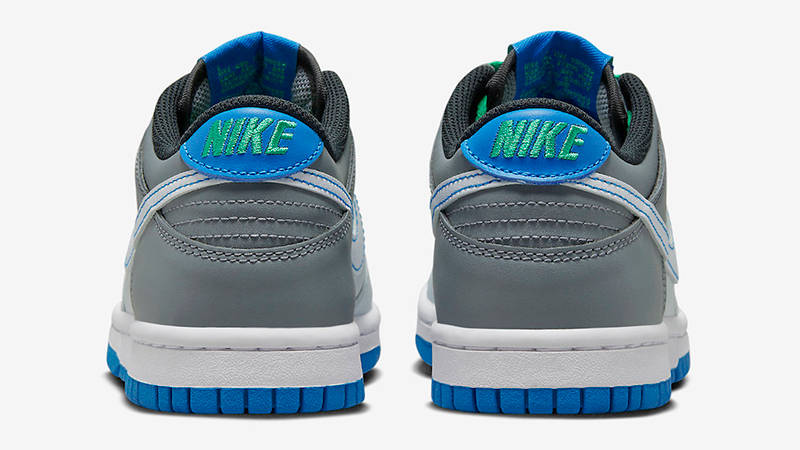 Nike Dunk Low GS Grey Blue Green DH9765-004 Back
