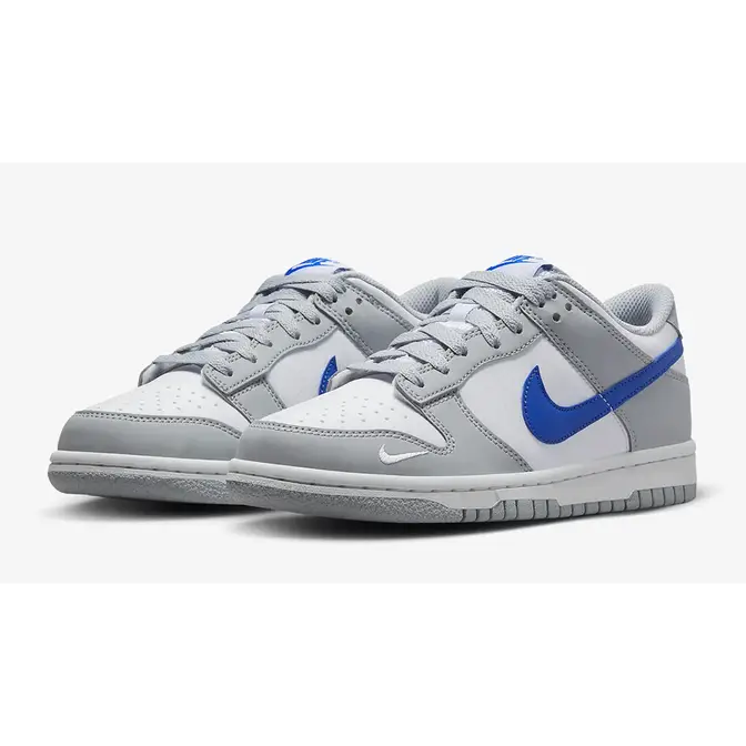 Nike Dunk Low GS Grey Game Royal Where To Buy FN3878 001 The